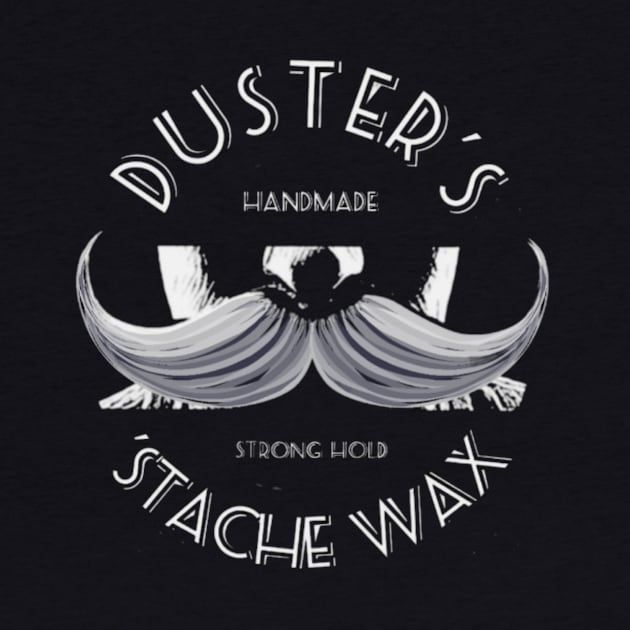 DUSTER'S 'STACHE WAX Logo by Donut Duster